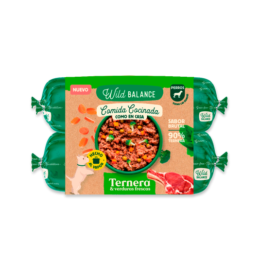 Comida cocinada para perros -Wild Balance
