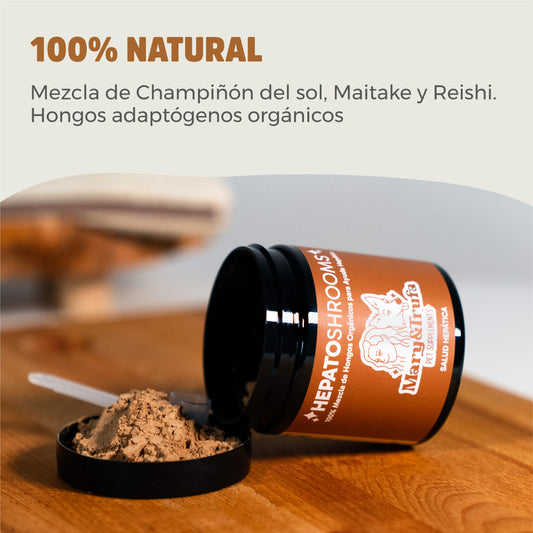 Mary&Trufa. HepatoShrooms. Salud hepática.