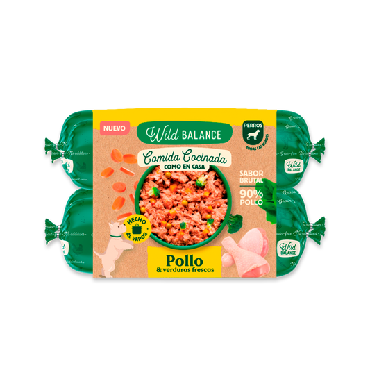 Comida cocinada para perros -Wild Balance