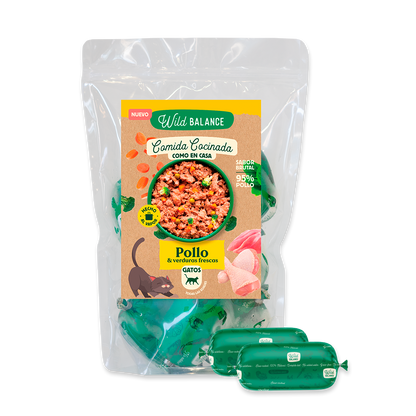 Comida cocinada para gatos - Wild Balance