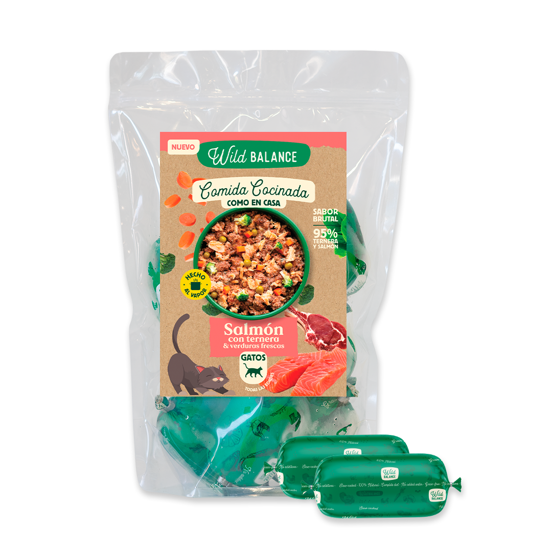 Comida cocinada para gatos - Wild Balance
