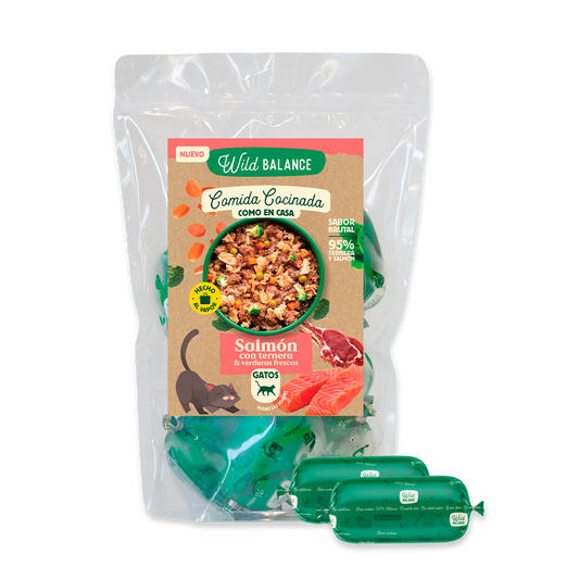 Comida cocinada para gatos - Wild Balance