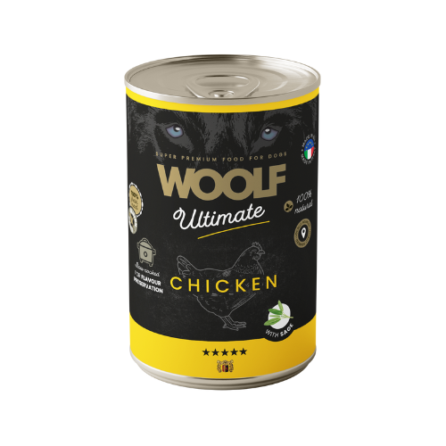 Latas de Pollo para perro 400gr