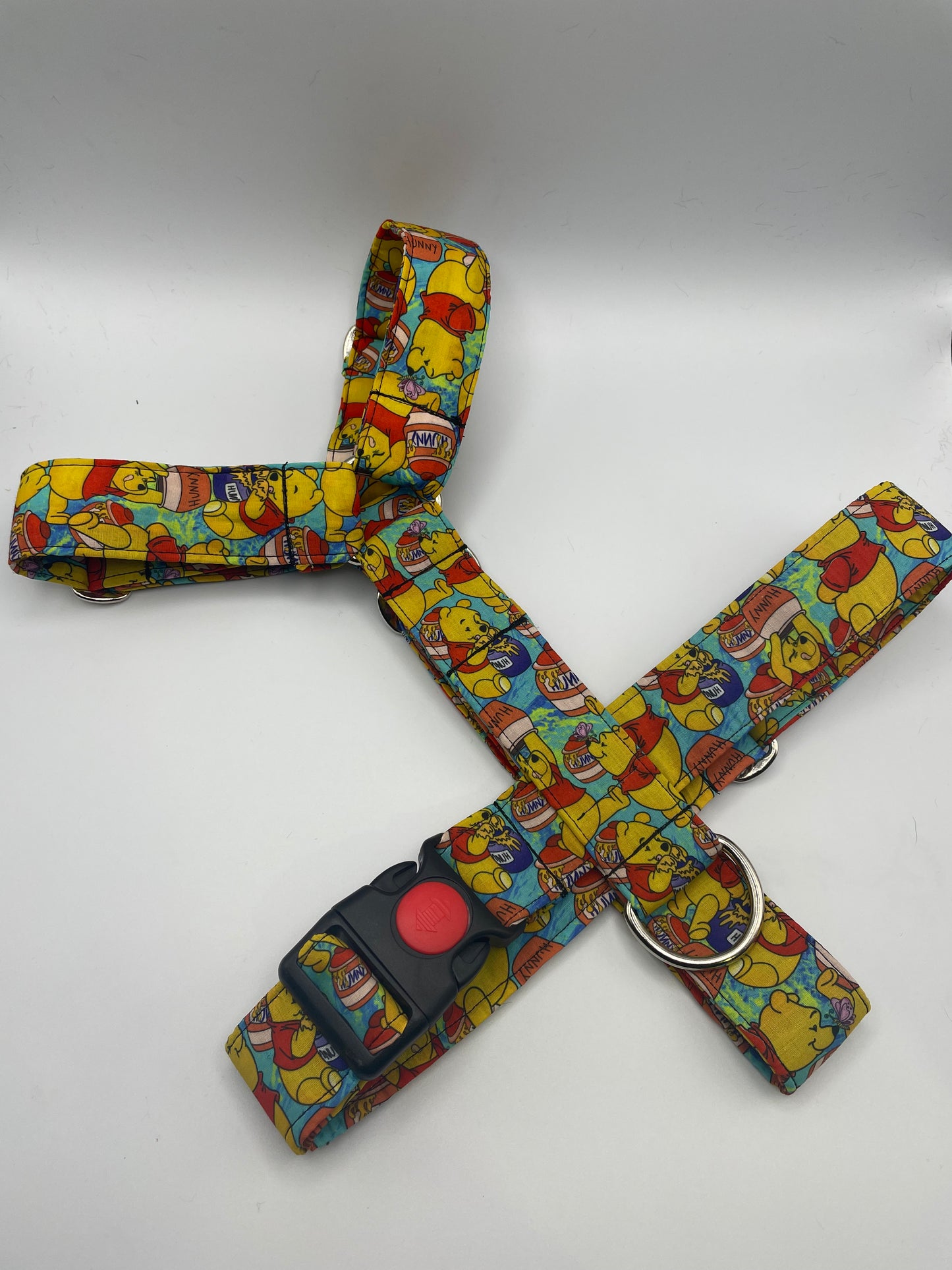 Arnés grande en H cierre único (4cm grosor)