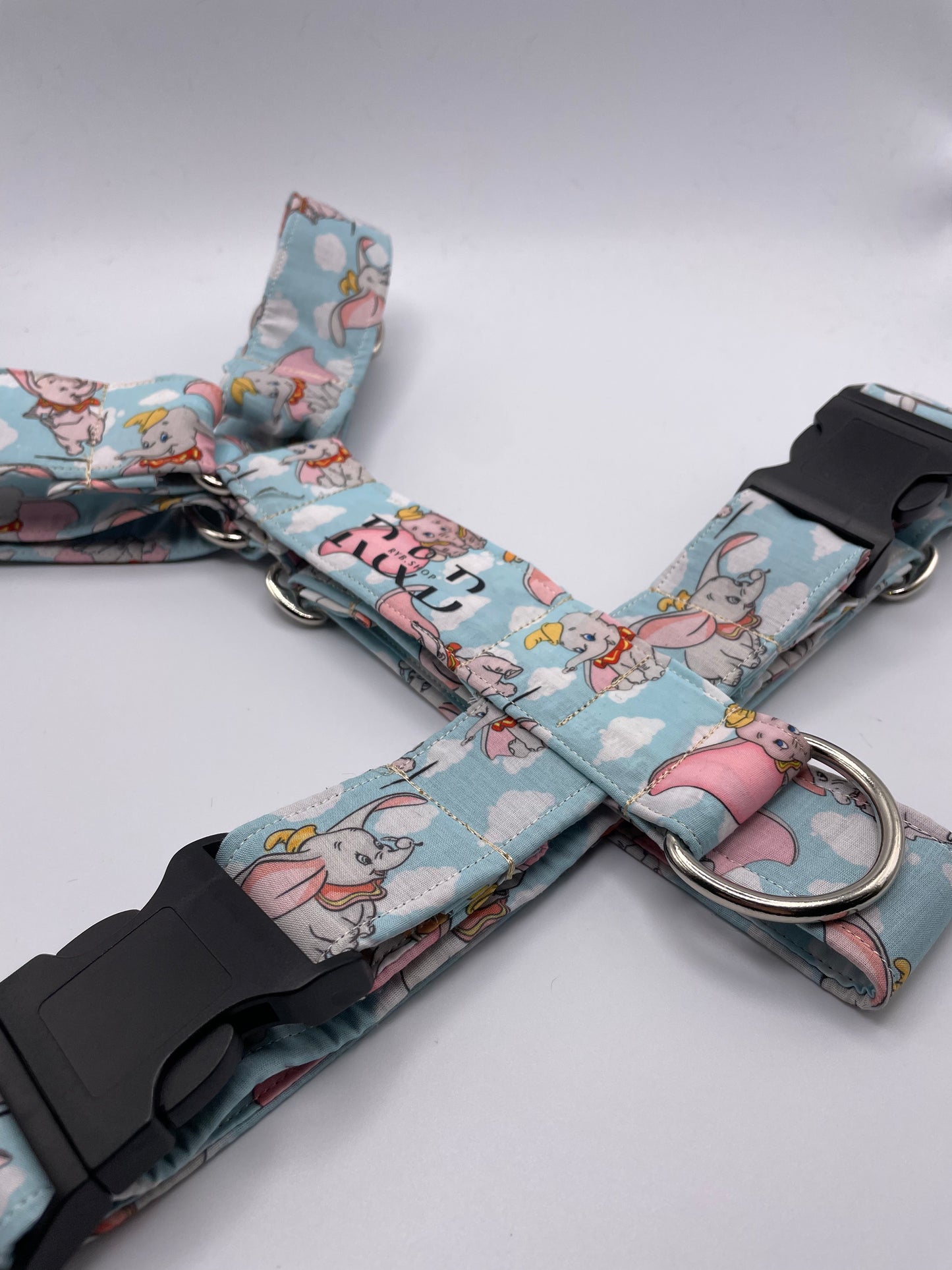 Arnés grande en H doble cierre (4cm grosor)