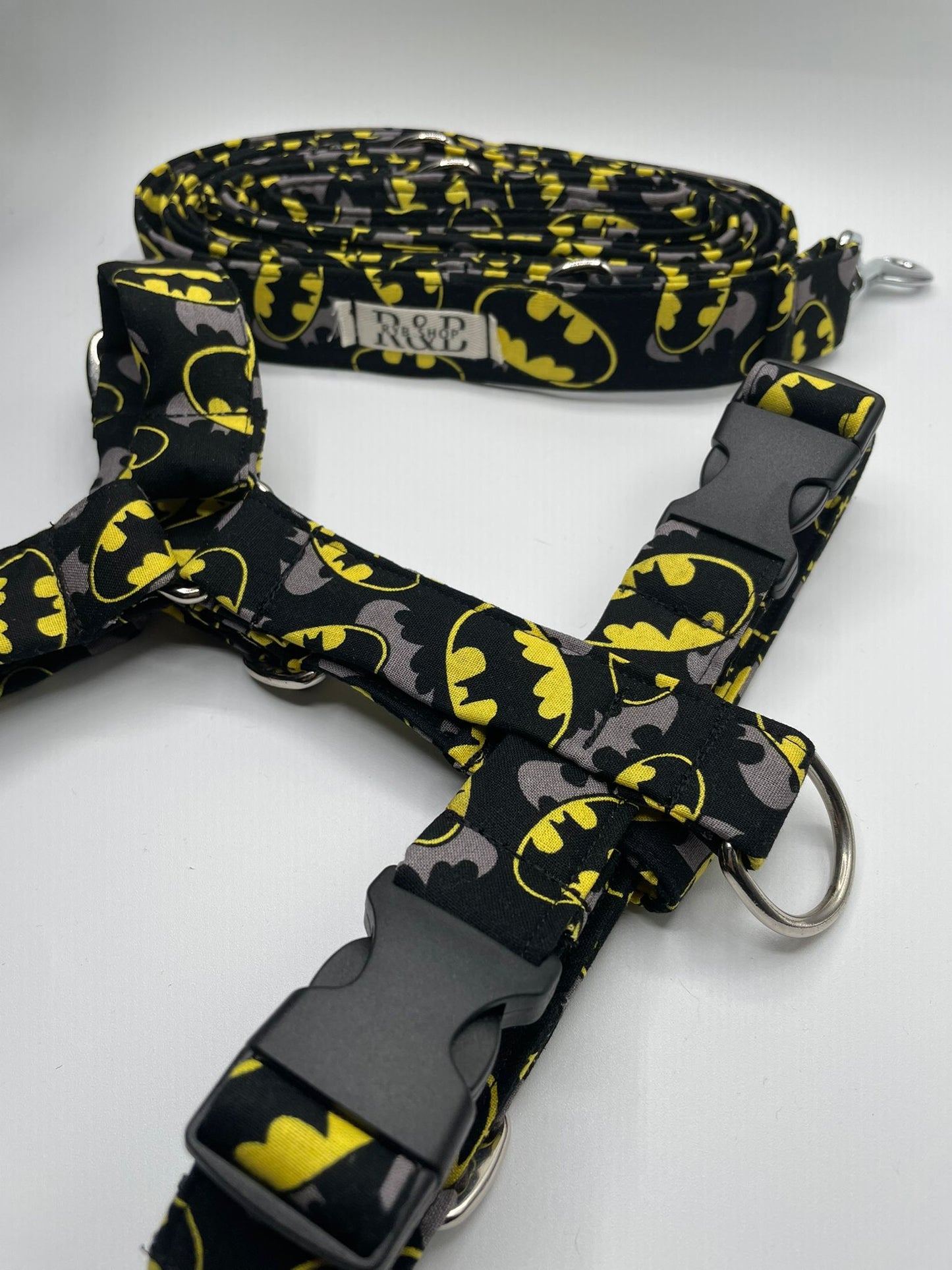 Arnés grande en H doble cierre (4cm grosor)